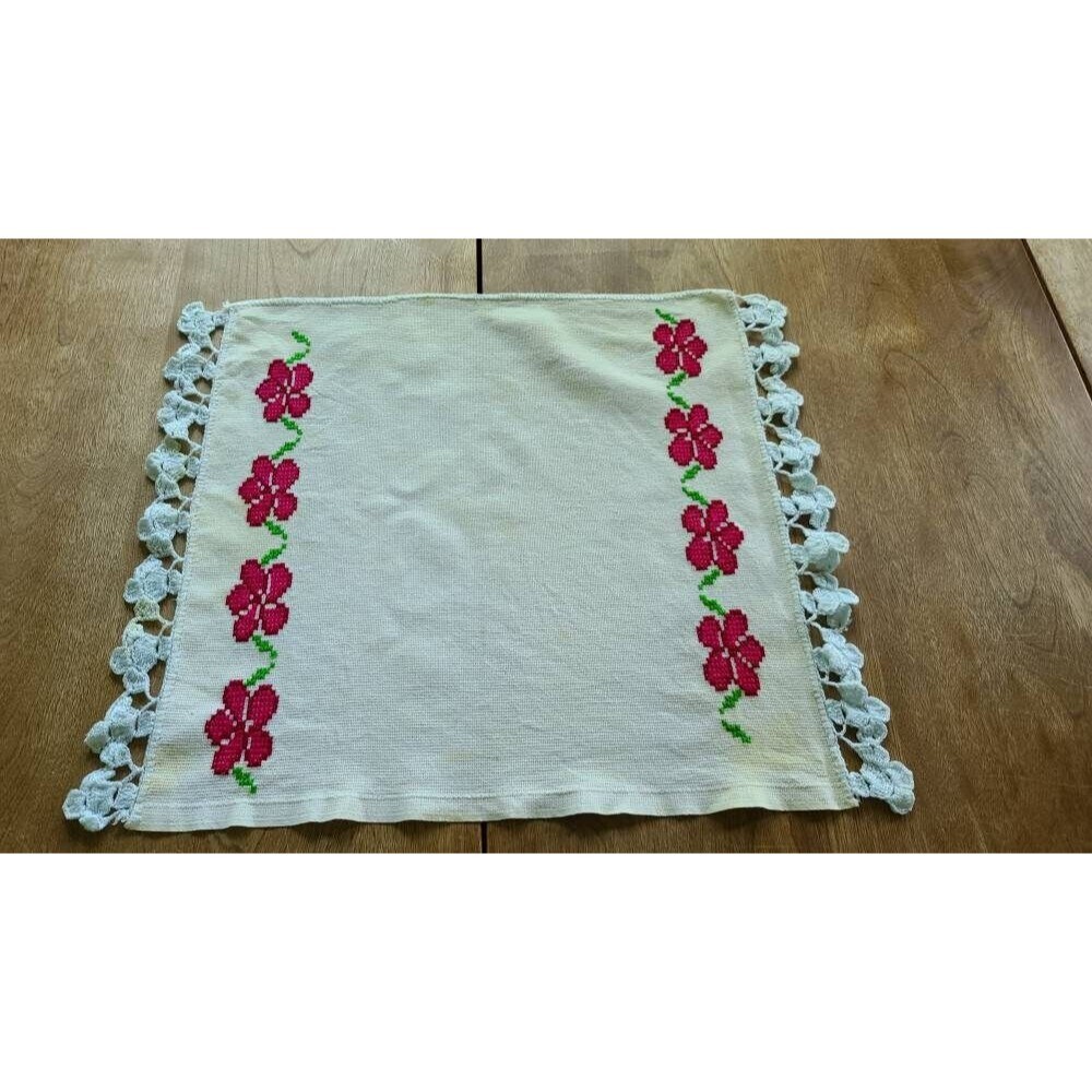 Embroidered Table Topper - Picture 5 of 10
